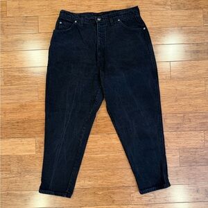 Vintage Lands End Black Jeans